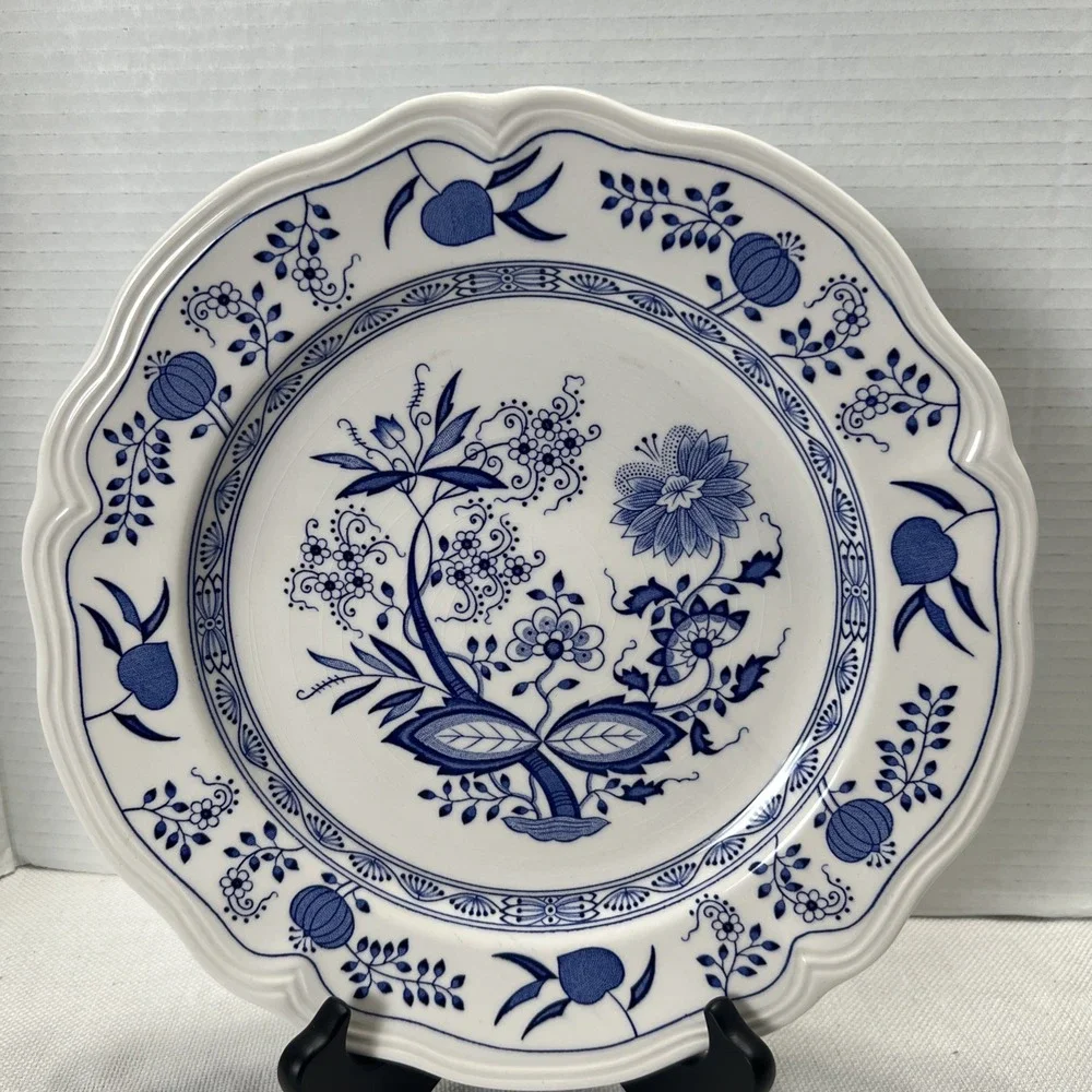 Vintage Oriental Onion Ironstone Serving Platter 4610 Made in Japan